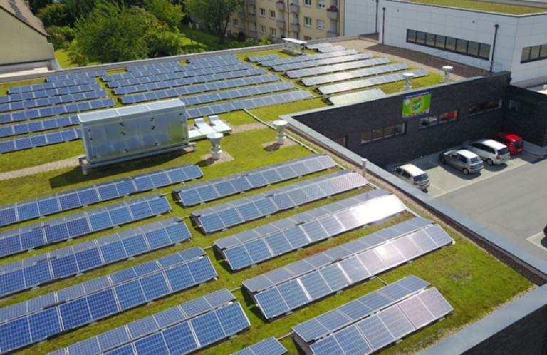 Solar panel integration in urban infrastructure