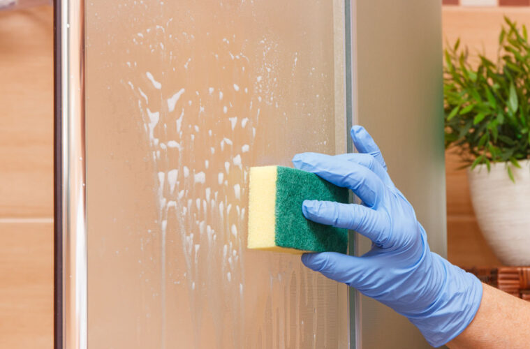 How To Get Soap Scum Off Glass Shower Door