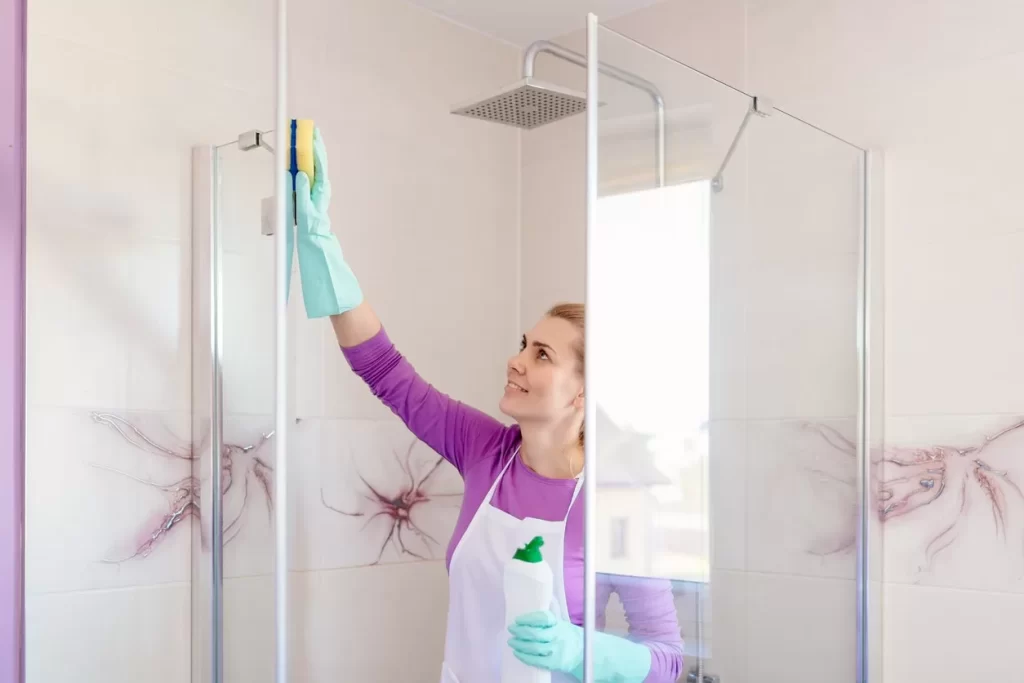 How Do Hotels Keep Glass Shower Doors Clean